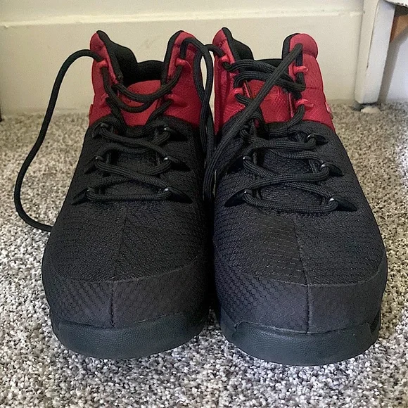 Men’s Timberland hiking boots RED BLACK - Picture 2 of 6